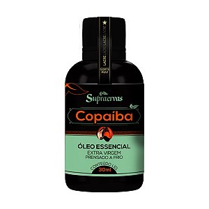 ÓLEO VEGETAL DE COPAIBA 30ML(PRENSSADO A FRIO)