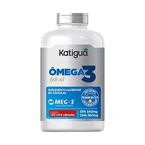 ÔMEGA 3 632MG 540EPA 360DHA 120CAPS MEG3 KATIGUA