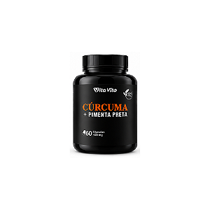 CÚRCUMA COM PIMENTA PRETA 60caps 500mg