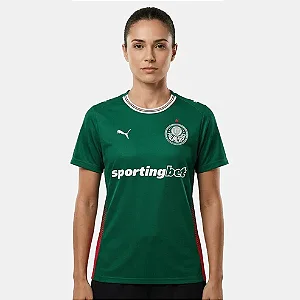Camisa Feminina Palmeiras Torcedor - 26/27 - Verde - SportingBet