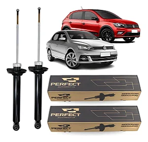 Par Amortecedor Traseiro Gol G5 G6 G7 Voyage