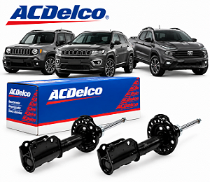 Par Amortecedores Dianteiros Jeep Renegade,Compass e Fiat Toro 4x2 2015 a 2021 ACDelco