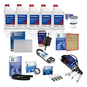 Kit Revisão Completa Astra 2008 a 2011 Vectra 2.0 8v Originais GM