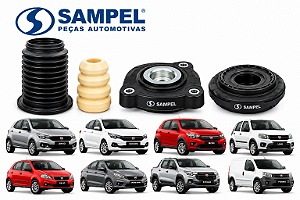 Kit Amortecedor Dianteiro Fiat Argo Mobi Uno Palio Cronos Sampel