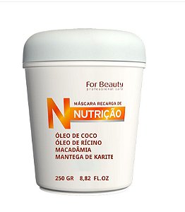 For Beauty HNR - Máscara Recarga de Nutrição 250g
