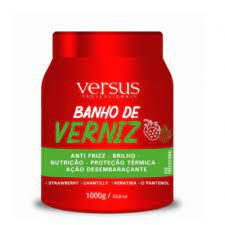 HIDRATAÇÃO BANHO DE VERNIZ MORANGO VERSUS 1KG