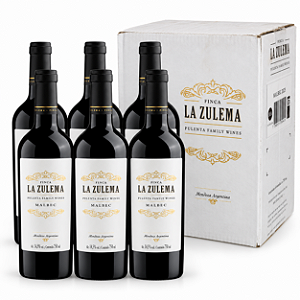 Kit Com 6 Garrafas — Vinho La Zulema Malbec 750ml