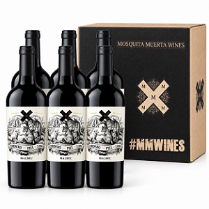 Kit Com 6 Garrafas — Vinho Cordero con Piel de Lobo Malbec 750ml