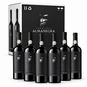 Kit Com 6 Garrafas — Vinho Alma Negra Mistério 750ml