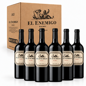 Kit Com 6 Garrafas — Vinho El Enemigo Malbec 750ml