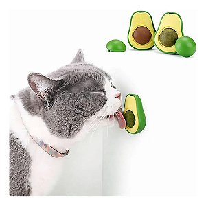 Brinquedo Para Gatos Com Catnip Formato Abacate