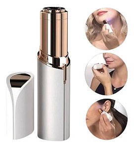 Depilador Facial Batom Recarregável Sem Fio Indolor