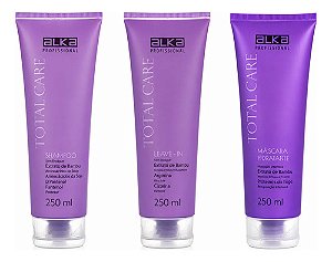 Kit Cabelos Normal E Seco Total Care 250ml