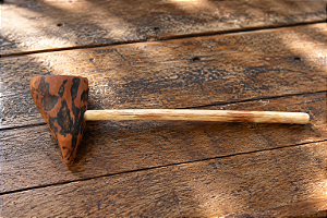 Cachimbo Nó de Pinho Polido
