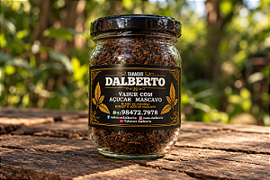 Tabaco Virginia com Burley e Açúcar Mascavo – 50g