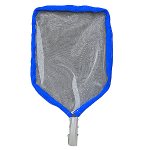 Peneira Metálica Sempre Mais Azul Rede Bolsa 28 cm para Piscina