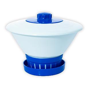Clorador Margarida Brustec para Piscina – Até 3 Pastilhas de 200 g