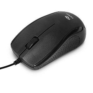 Mouse USB com fio cabo 2 metros MS-26 C3 Tech
