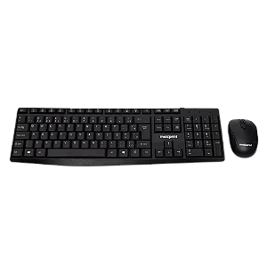 Kit Teclado e mouse sem fio Arteck 2 em 1 RF 2.4G Maxprint