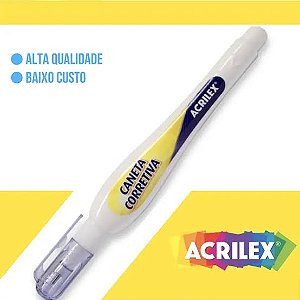 Corretivo em caneta Acrilex 5ml