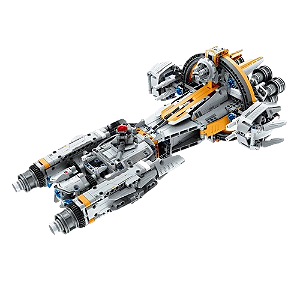 A Nave Espacial Starship 47cm - Construction Blocks