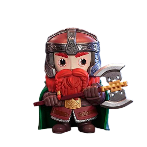 Gimli O Senhor dos Anéis - Pop Mart Colecionável