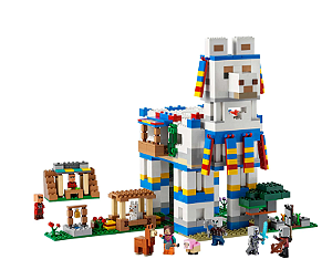 A Vila das Lhamas - Blocos de Montar Minecraft