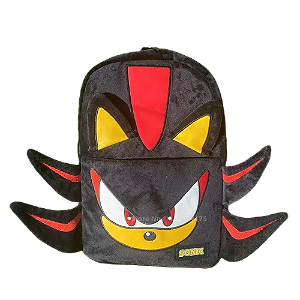 Mochila Shadow - Sonic the Hedgehog em Camurça