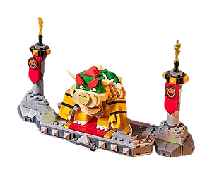 Super Mario Bowser - Kit de Blocos de Montar com LED