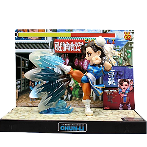Chun-Li Street Fighter - Diorama Colecionável
