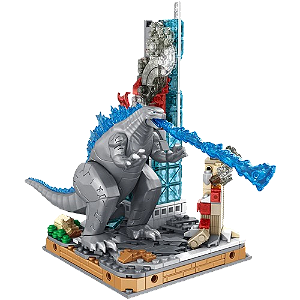 Godzilla Rei dos Monstros - Kit de Blocos MOC