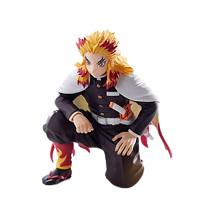 Kyojuro Rengoku Squatting Figure - Demon Slayer Original Sega