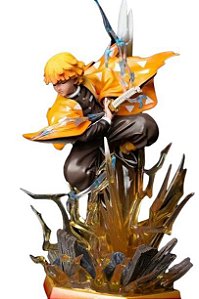 Zenitsu Agatsuma Demon Slayer - Figure com LED