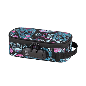 Case Firedog Diamond Skull - Bolsa Smell Proof Acolchoada - À Prova de Cheiro