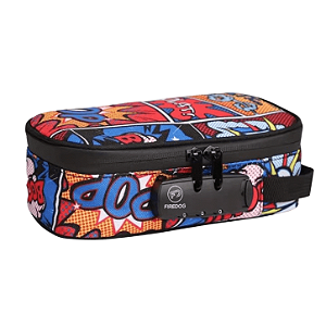 Case Firedog Boom - Bolsa Smell Proof Premium Acolchoada - À Prova de Cheiro