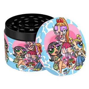 Dichavador Metal 4 Camadas 50mm - Girls Edition