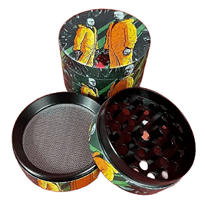 Dichavador Metal 4 Partes 50mm Breaking Bad Heisenberg