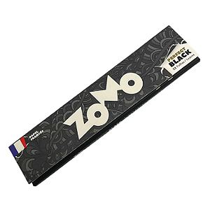 Seda Zomo Perfect Black King Size - Papel Preto 33 Folhas - Papel Francês