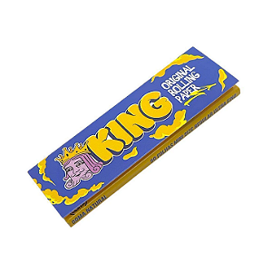 Seda King Original - Mini Size - 50 Folhas - Ultrafino - Goma Natural