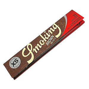 Seda Smoking Brown King Size XS - 33 Folhas