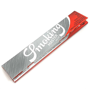 Seda Smoking Master King Size Prata - 33 Folhas
