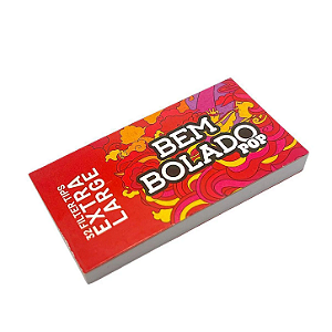 Piteira Bem Bolado Pop Extra Large - 32 Filter Tips - Vermelha - Edição Pop
