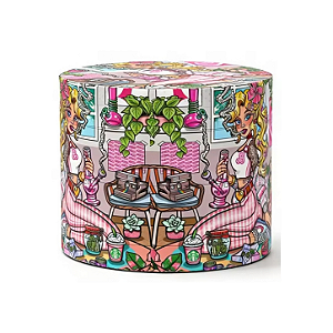 Dichavador Metal 4 Partes 50mm - Barbie Girl Stoner Edition