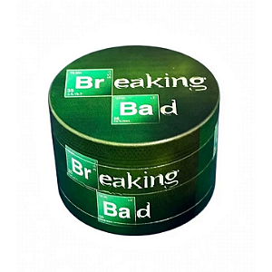 Dichavador Metal 4 Partes 50mm - Breaking Bad - Edição Clássica