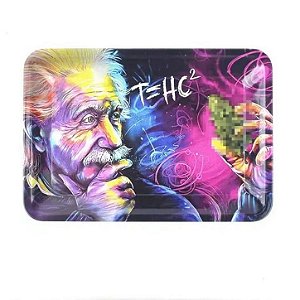 Bandeja Metal Einstein T=HC² - Edição Gênio