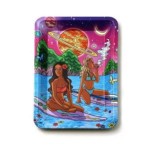 Bandeja Metal Meninas Surfistas - Edição Praia PSY
