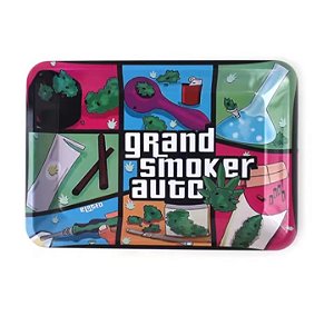 Bandeja Metal Grand Smoker Auto – Estilo GTA
