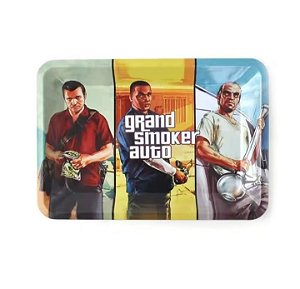 Bandeja Metal Grand Smoker Auto - Edição GTA