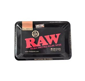 Bandeja Metal RAW Black - Classic Edition Preta