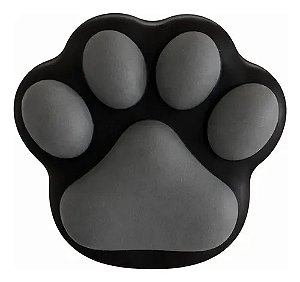 Pote Slick Pata de Gato Preto 5ml Silicone Antiaderente Kawaii